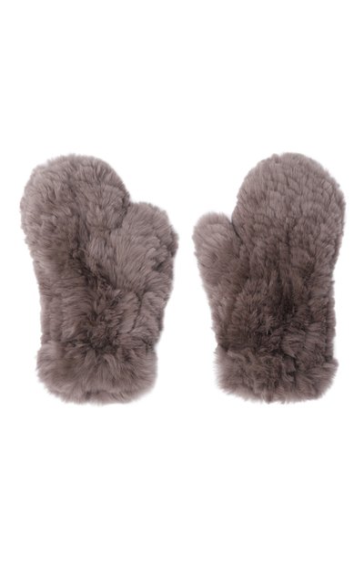 Меховые варежки из кролика CAROLON, арт. АК-24-МХ-002-1, фото 2