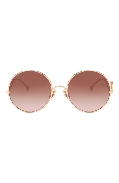 Солнцезащитные очки CHLOÉ коричневого цвета по цене 49500 руб., арт. CH0372S 001, фото 2 Солнцезащитные очки CHLOÉ, арт. CH0372S 001, фото 2