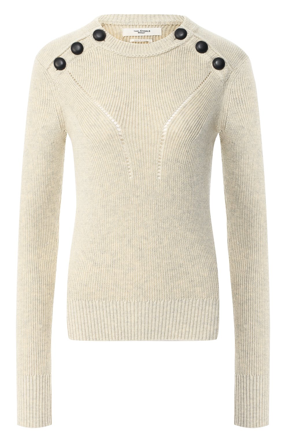 Пуловер из смеси хлопка и шерсти ISABEL MARANT ETOILE, арт. PU0842-19P056E/K0YLA, фото 1