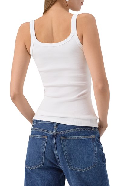 Хлопковая майка BLUMARINE, арт. P522T091A, фото 4