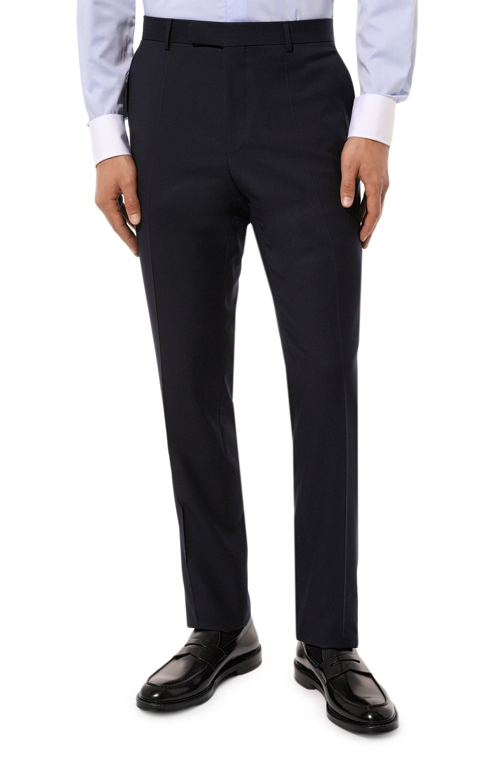 Шерстяной костюм BOSS темно-синего цвета по цене 247000 руб., арт. 50426590, фото 5 Шерстяной костюм BOSS, арт. 50426590, фото 5