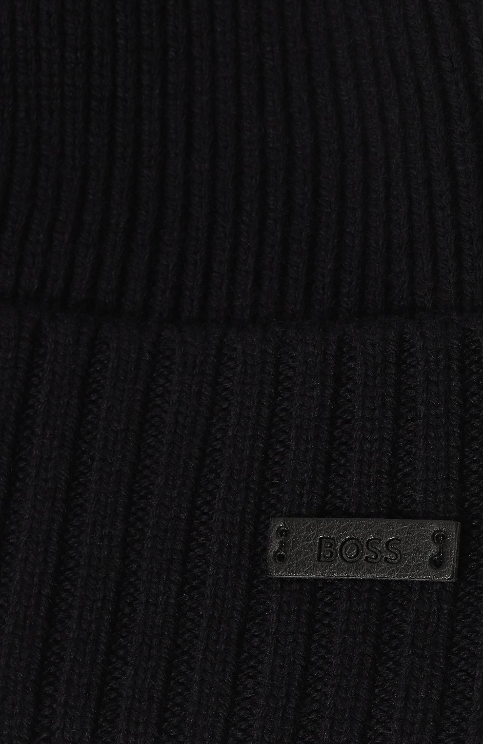 Шерстяная шапка BOSS темно-синего цвета по цене 8995 руб., арт. 50495306, фото 3 Шерстяная шапка BOSS, арт. 50495306, фото 3