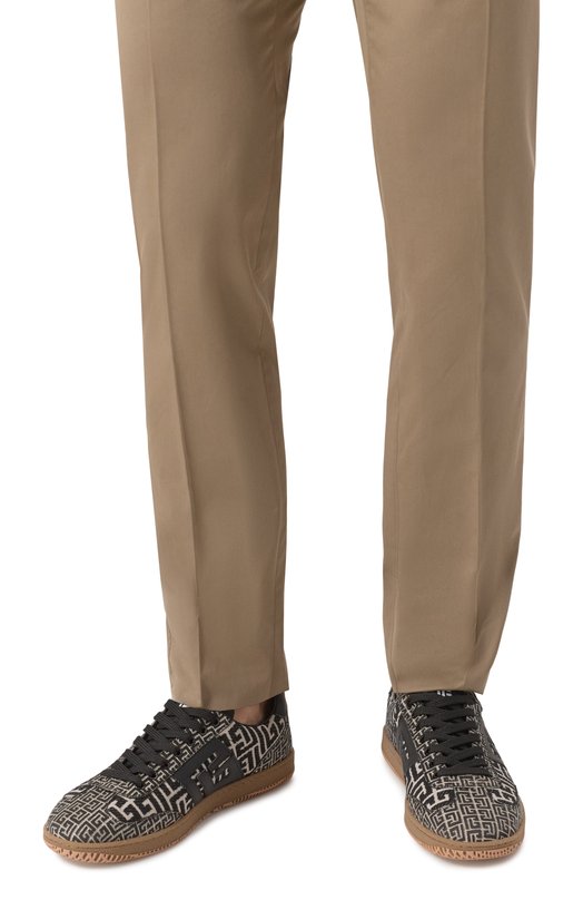 Текстильные кеды Swan Balmain EM1VI360/TNCJ Чёрный  EM1VI360/TNCJ Фото 3