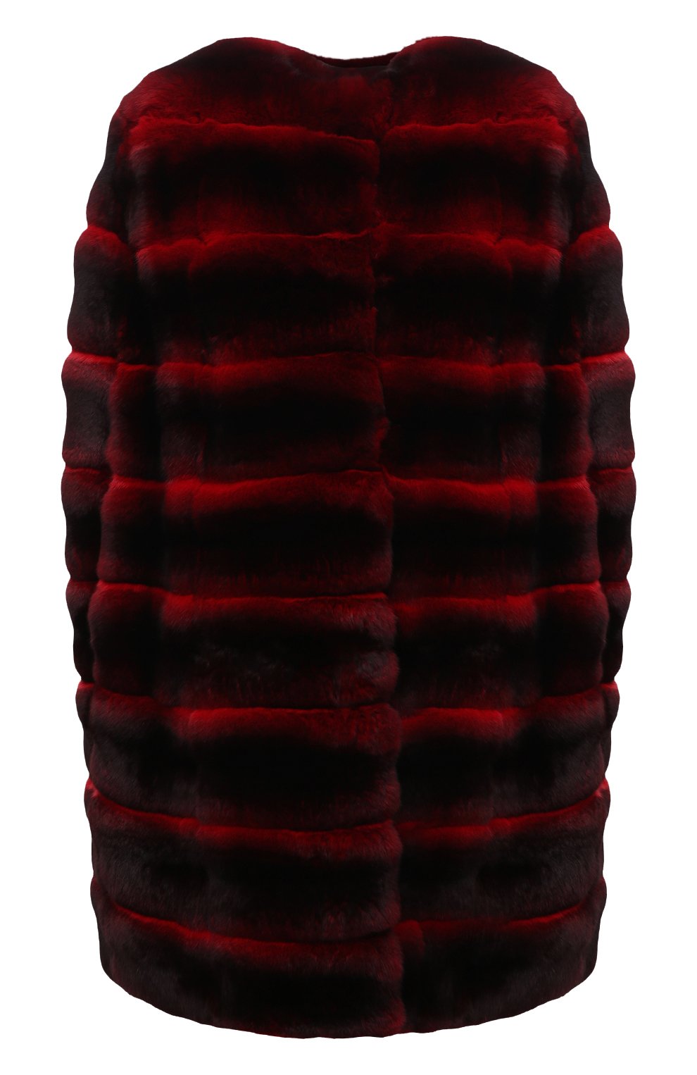 Шуба без рукавов из шиншиллы VALENTINO, арт. SF3FJ18021F, фото 1