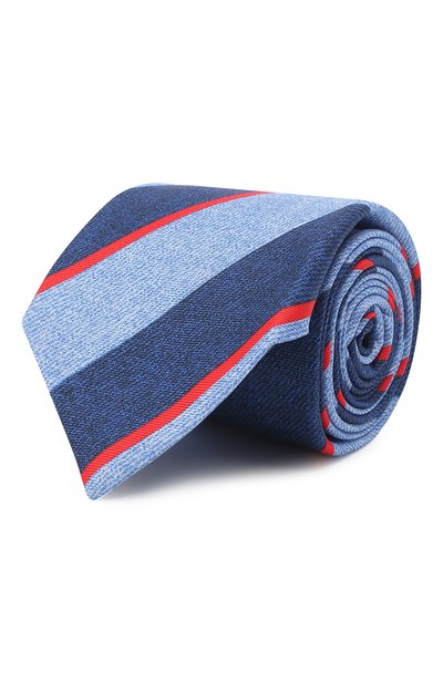 Мужской шелковый галстук KITON, арт. UCRVKLC01H86