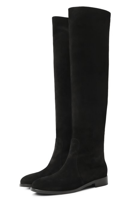 Женские замшевые ботфорты zayne GIANVITO ROSSI, арт. G80165.20CU0.C45NER0