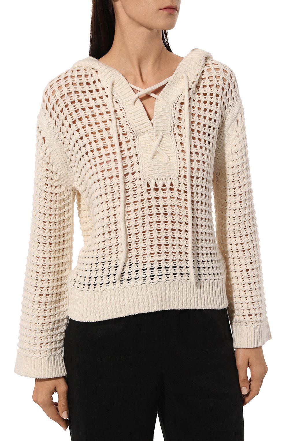 Хлопковое худи DOROTHEE SCHUMACHER, арт. 616001, фото 3