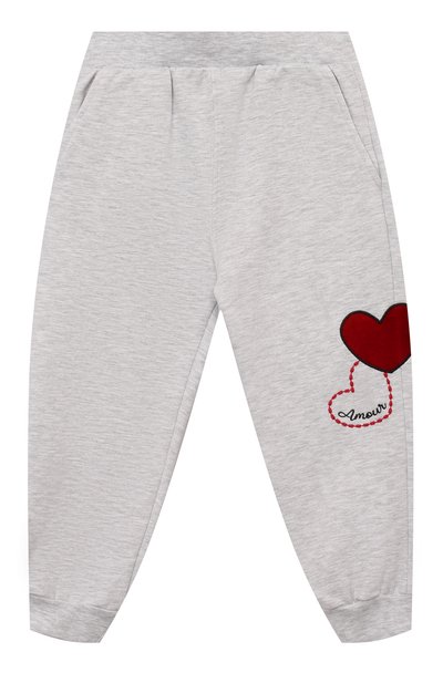 Хлопковые джоггеры MONNALISA, арт. 39D410