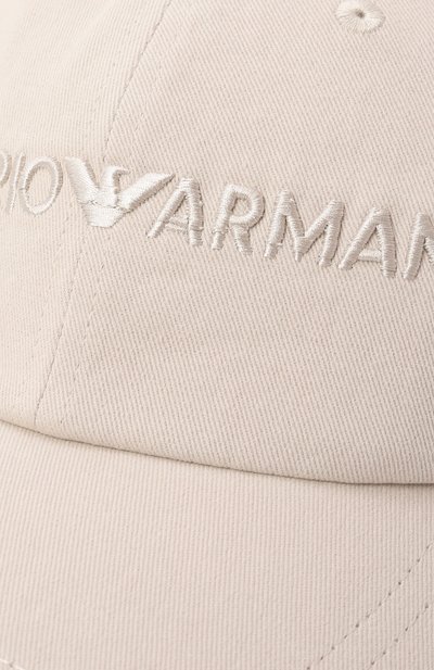 Хлопковая бейсболка EMPORIO ARMANI, арт. EM001319/AF14032, фото 4