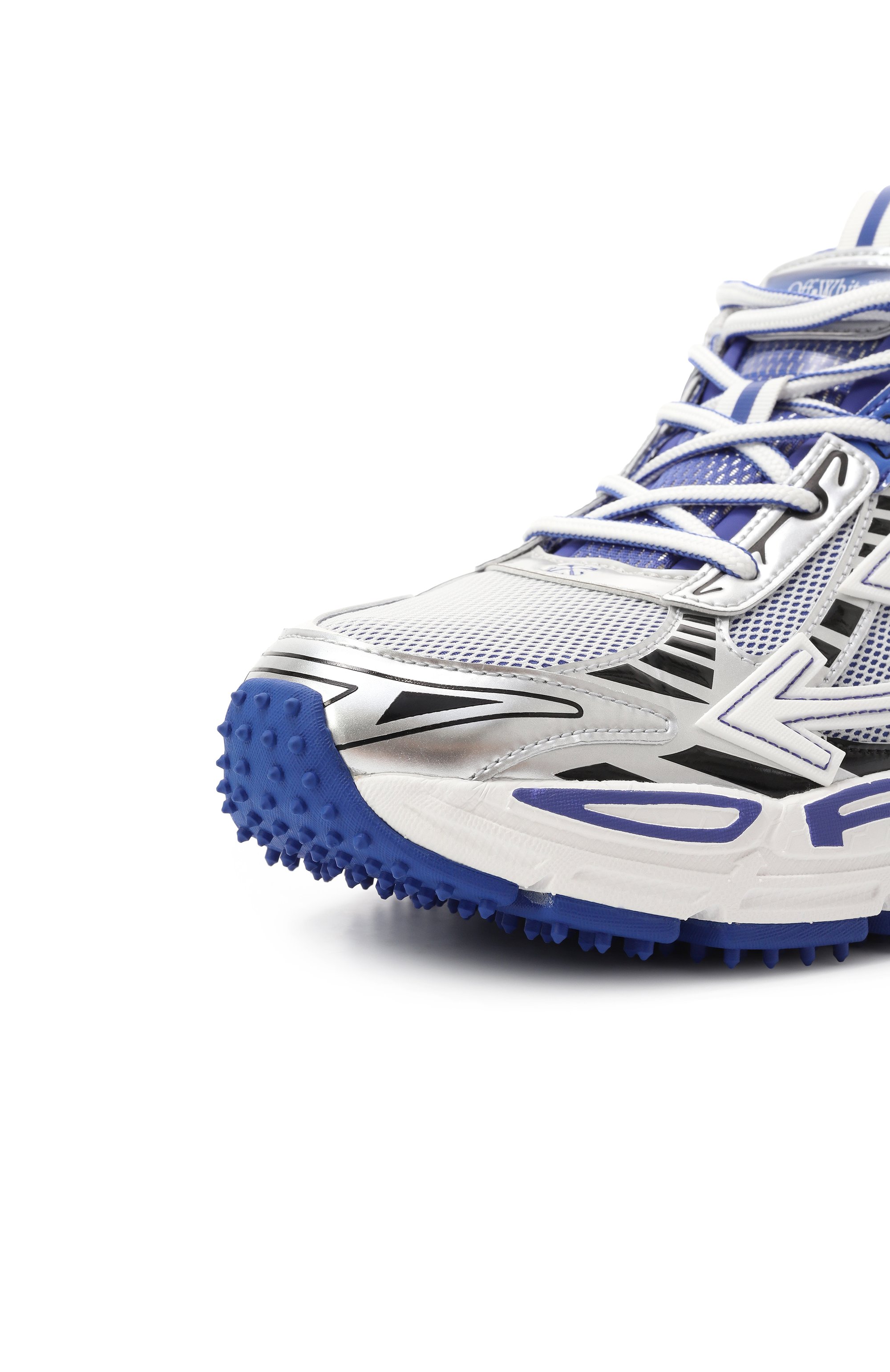 Комбинированные кроссовки be right back OFF-WHITE, арт. 0MIA295S25FAB0054501, фото 7