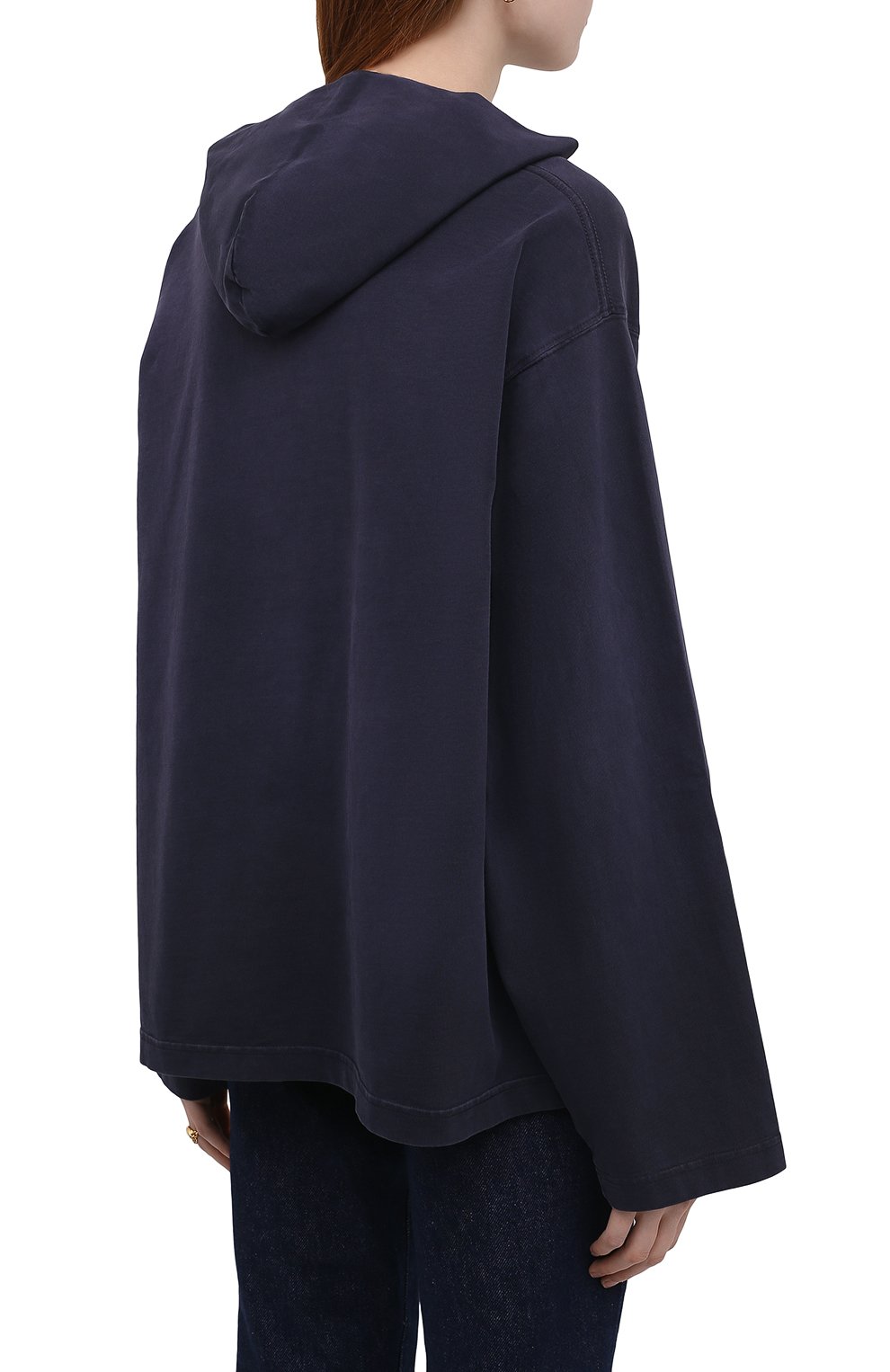 Хлопковое худи BALENCIAGA, арт. 674679/TLV89, фото 4