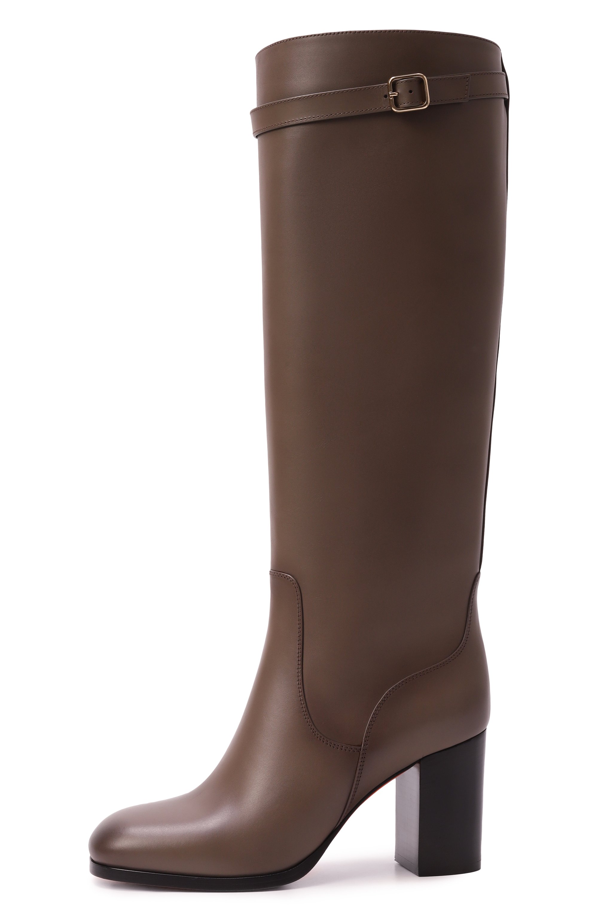 Кожаные сапоги SANTONI, арт. WSNG71746HI3NDYL, фото 4