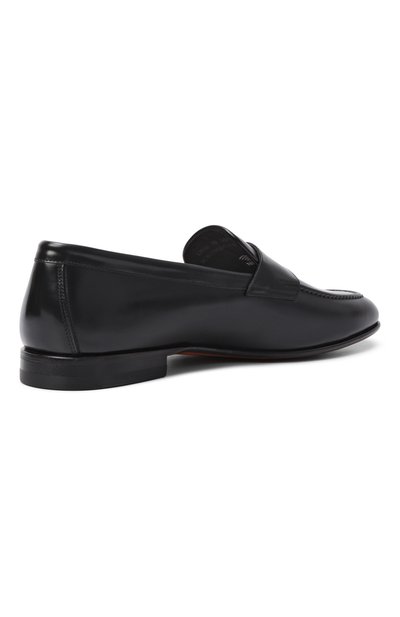 Кожаные пенни-лоферы carlos SANTONI, арт. MCNG19044LA3SNTG, фото 4