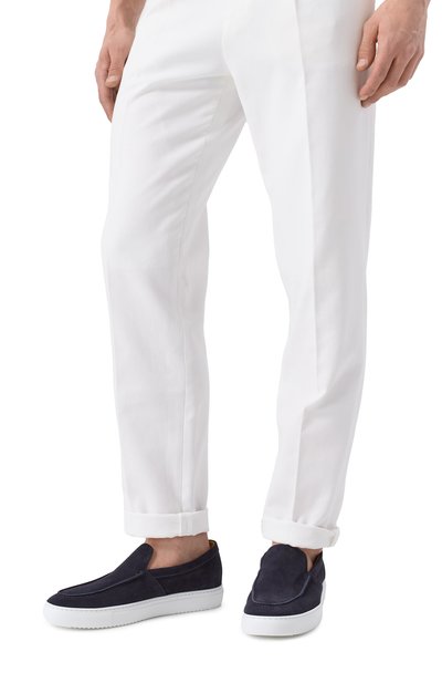 Замшевые лоферы DOUCAL'S, арт. DU2986ERICUZ009I, фото 3