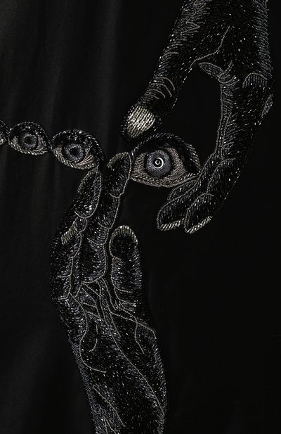 Хлопковое платье YOHJI YAMAMOTO, арт. YJ-D10-028, фото 5