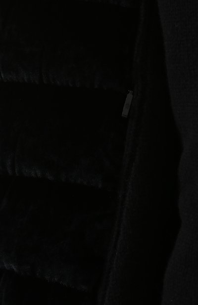 Бомбер из смеси шерсти и кашемира MONCLER черного цвета по цене 69000 руб., арт. D2-093-94908-00-948AE, фото 5 Бомбер из смеси шерсти и кашемира MONCLER, арт. D2-093-94908-00-948AE, фото 5