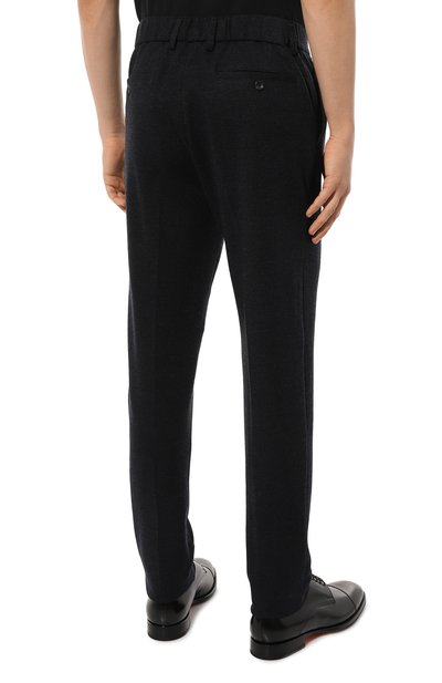 Брюки из шерсти и кашемира MARCO PESCAROLO темно-синего цвета по цене 69950 руб., арт. BR0S/48Y11, фото 4 Брюки из шерсти и кашемира MARCO PESCAROLO, арт. BR0S/48Y11, фото 4