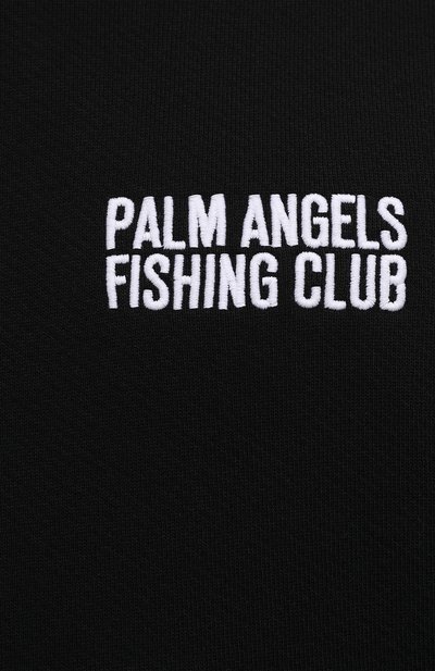 Хлопковое худи PALM ANGELS, арт. PMBB058S21FLE0011044, фото 5