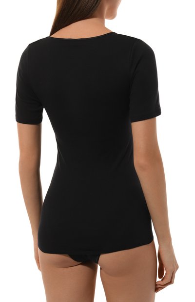 Хлопковая футболка HANRO, арт. 071603, фото 3