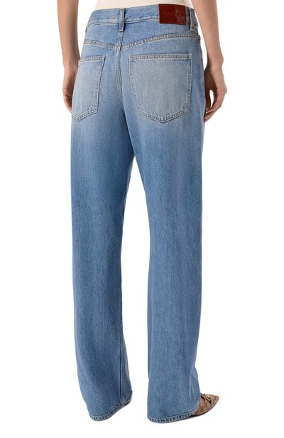 Джинсы GUCCI синего цвета по цене 122000 руб., арт. 857909/XDDD2, фото 4 Джинсы GUCCI, арт. 857909/XDDD2, фото 4