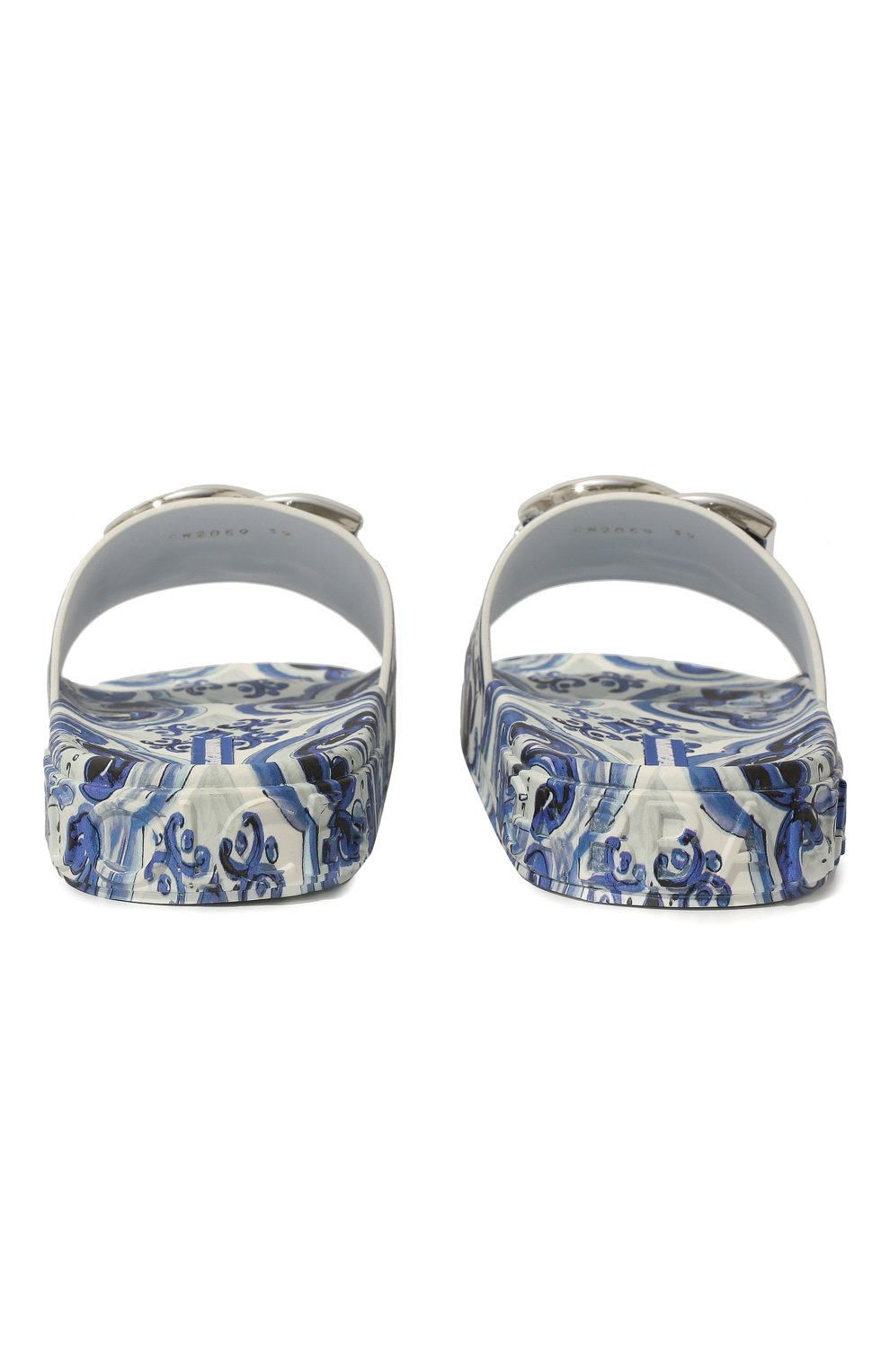 Шлепанцы maiolica blu DOLCE & GABBANA, арт. CW2059/AB816, фото 7