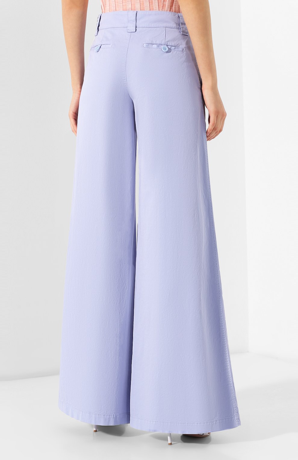 Хлопковые брюки REDVALENTINO, арт. RR0RBA45/3MH, фото 4