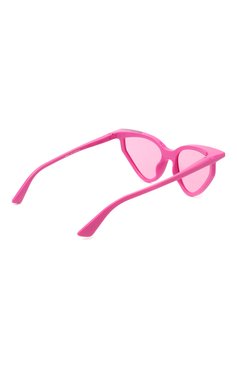 Женские солнцезащитные очки BALENCIAGA розового цвета, арт. BB0101S 003 | Фото 4 (Региональные ограничения белый список (Axapta Mercury): RU; Тип очков: С/з; Очки форма: Cat-eye)