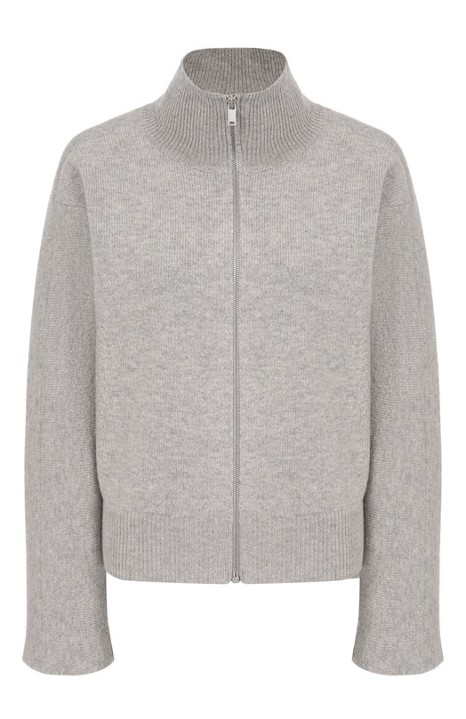 Кардиган из шерсти и хлопка Jil Sander J02HP0035/J14804 Серый J02HP0035/J14804