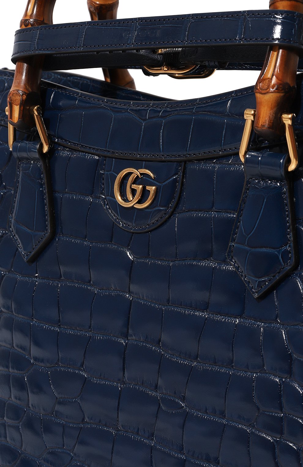 Сумка diana из кожи аллигатора GUCCI, арт. 655658 EV40T, фото 3