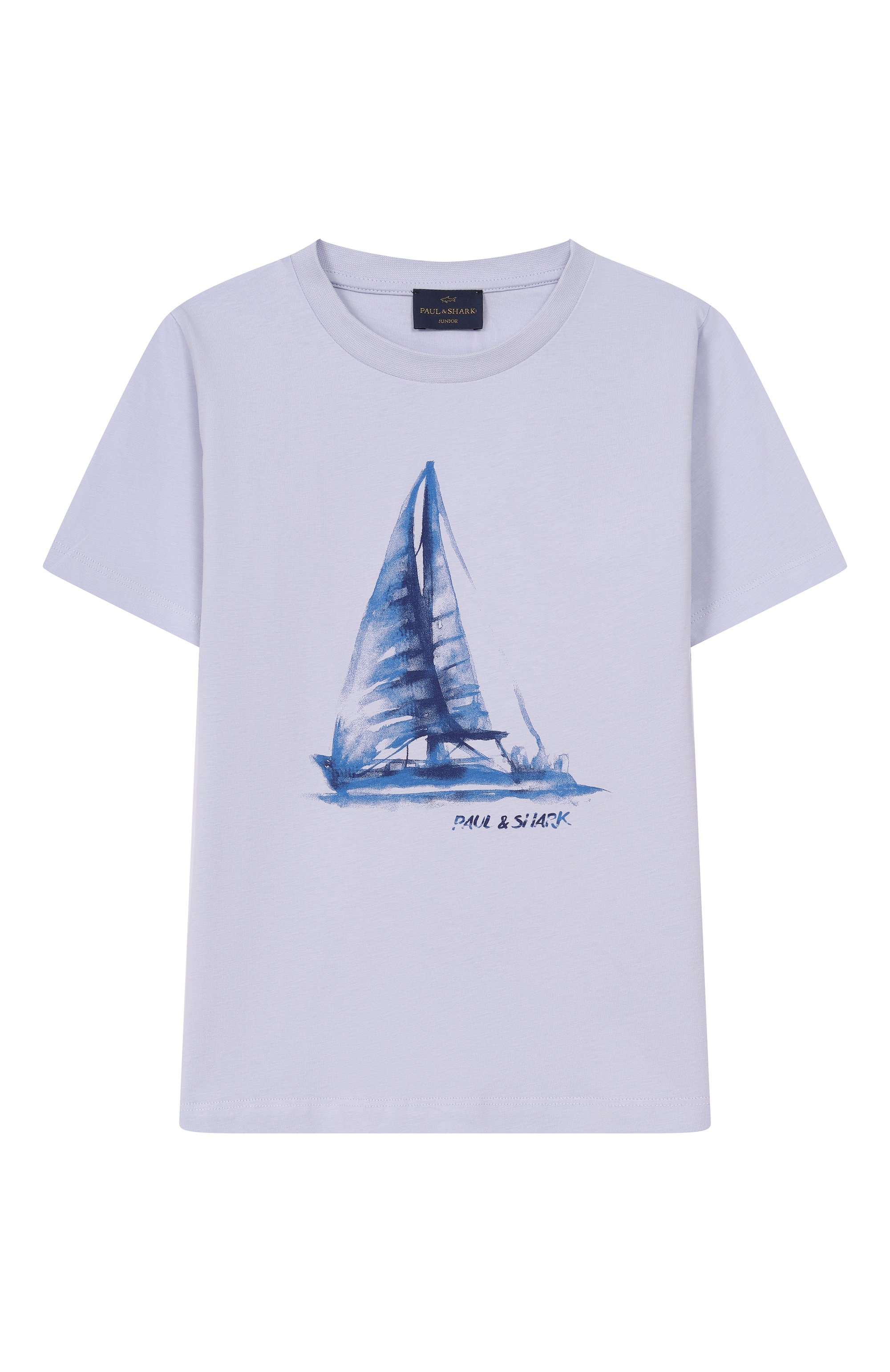 Хлопковая футболка PAUL & SHARK JUNIOR, арт. W0M00H/LAA54/10A-16A, фото 1