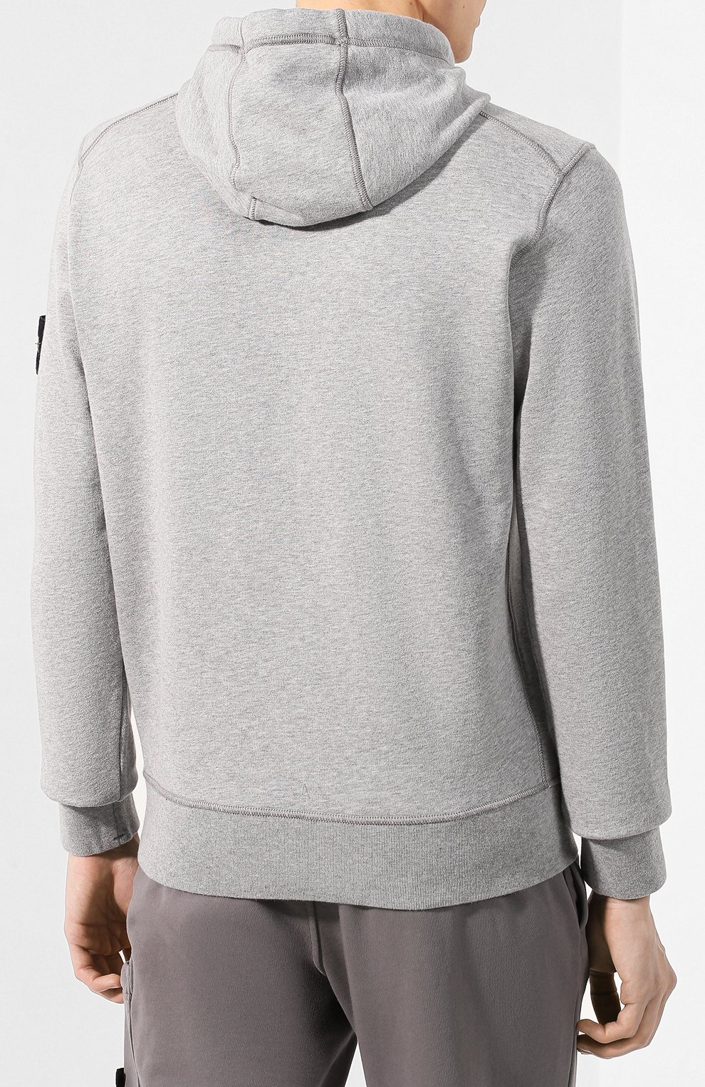 Хлопковое худи STONE ISLAND, арт. 721564151, фото 4