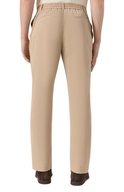 Брюки из хлопка и шелка ZILLI, арт. CP201CM010790043U/66, фото 4