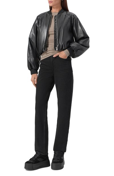 Комбинированные кеды snatch NAKED WOLFE, арт. SNATCH/SUEDE, фото 3