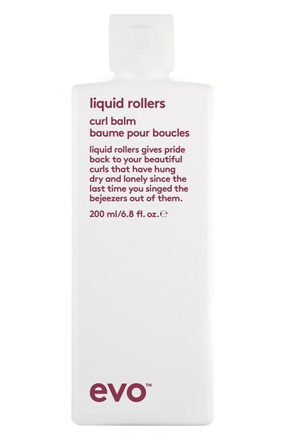 Женский бальзам для упругих локонов liquid rollers (200ml) EVO, арт. 9349769012703