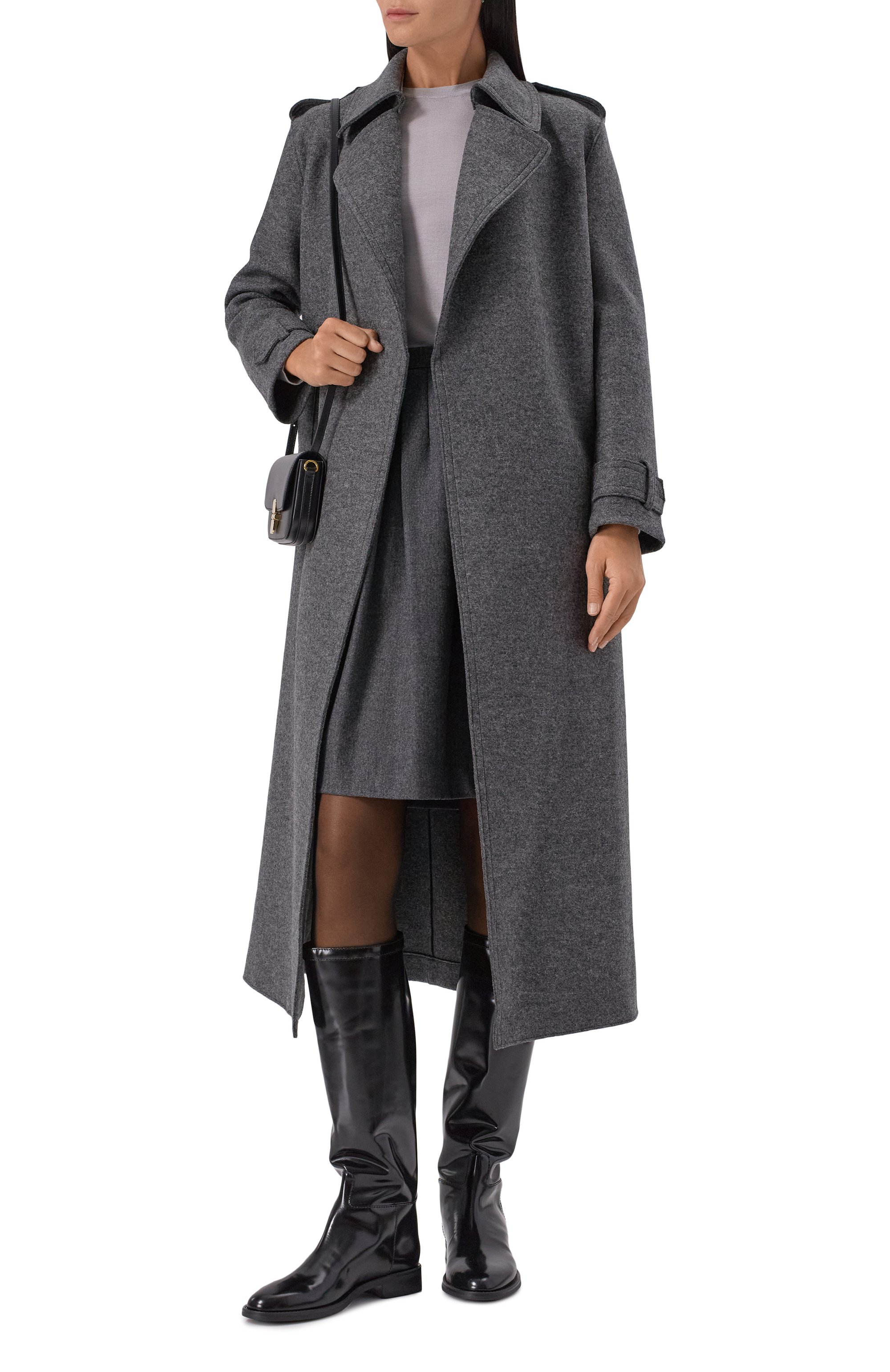 Шерстяное пальто HARRIS WHARF LONDON, арт. AA1343MLK-Y, фото 2