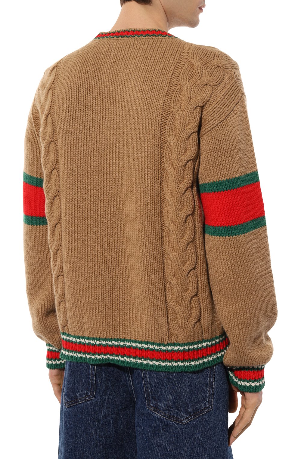 Шерстяной свитер GUCCI, арт. 599310 XKA32, фото 4