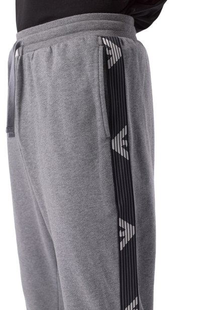 Хлопковые джоггеры EMPORIO ARMANI, арт. EM000500/AF10781, фото 5