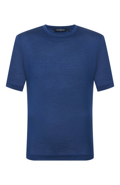 Мужская шелковая футболка GRAN SASSO, арт. 60121/78304