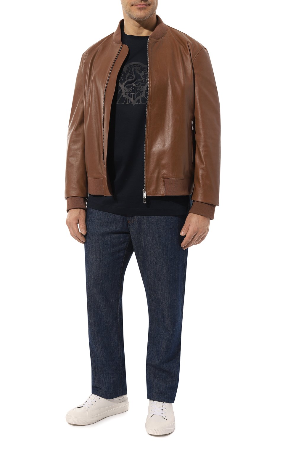 Хлопковая футболка ZILLI, арт. MBZ-NT560-TERM1/MC01/62-64, фото 2