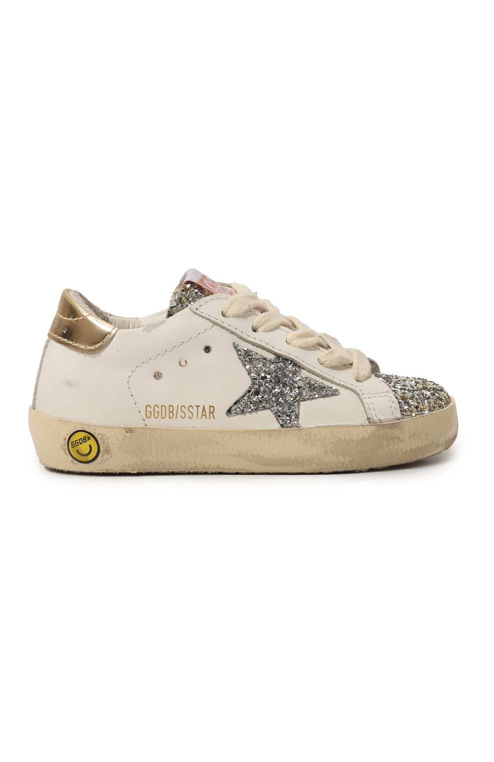 Кожаные кеды superstar GOLDEN GOOSE DELUXE BRAND, арт. GJF00101.F003318, фото 5
