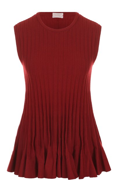 Вязаный плиссированный топ без рукавов MRZ, арт. FW17-0075, фото 1