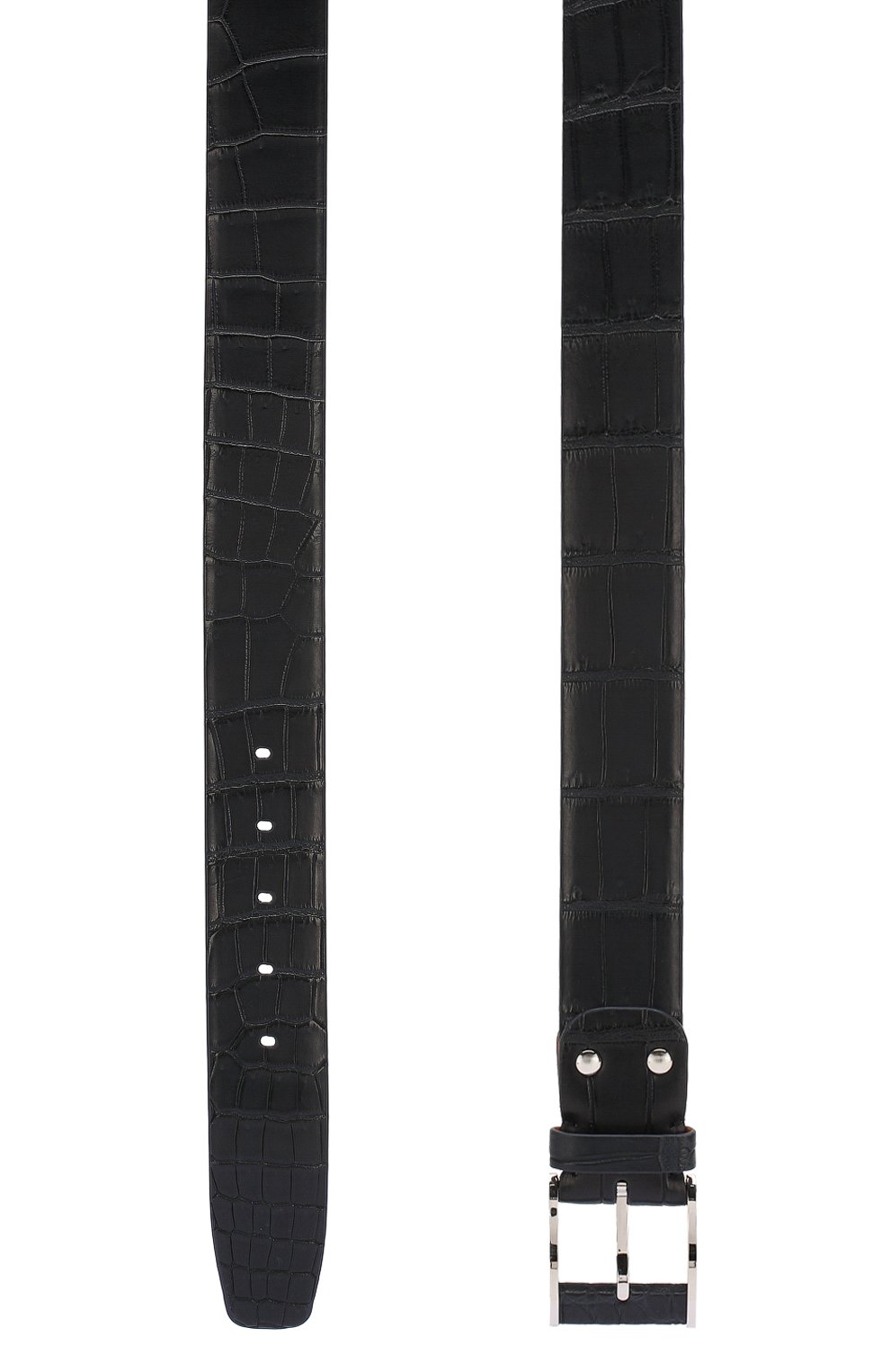 Ремень из кожи крокодила ZILLI, арт. MJL-CLAQE-01010/0819/CP0R/120, фото 2
