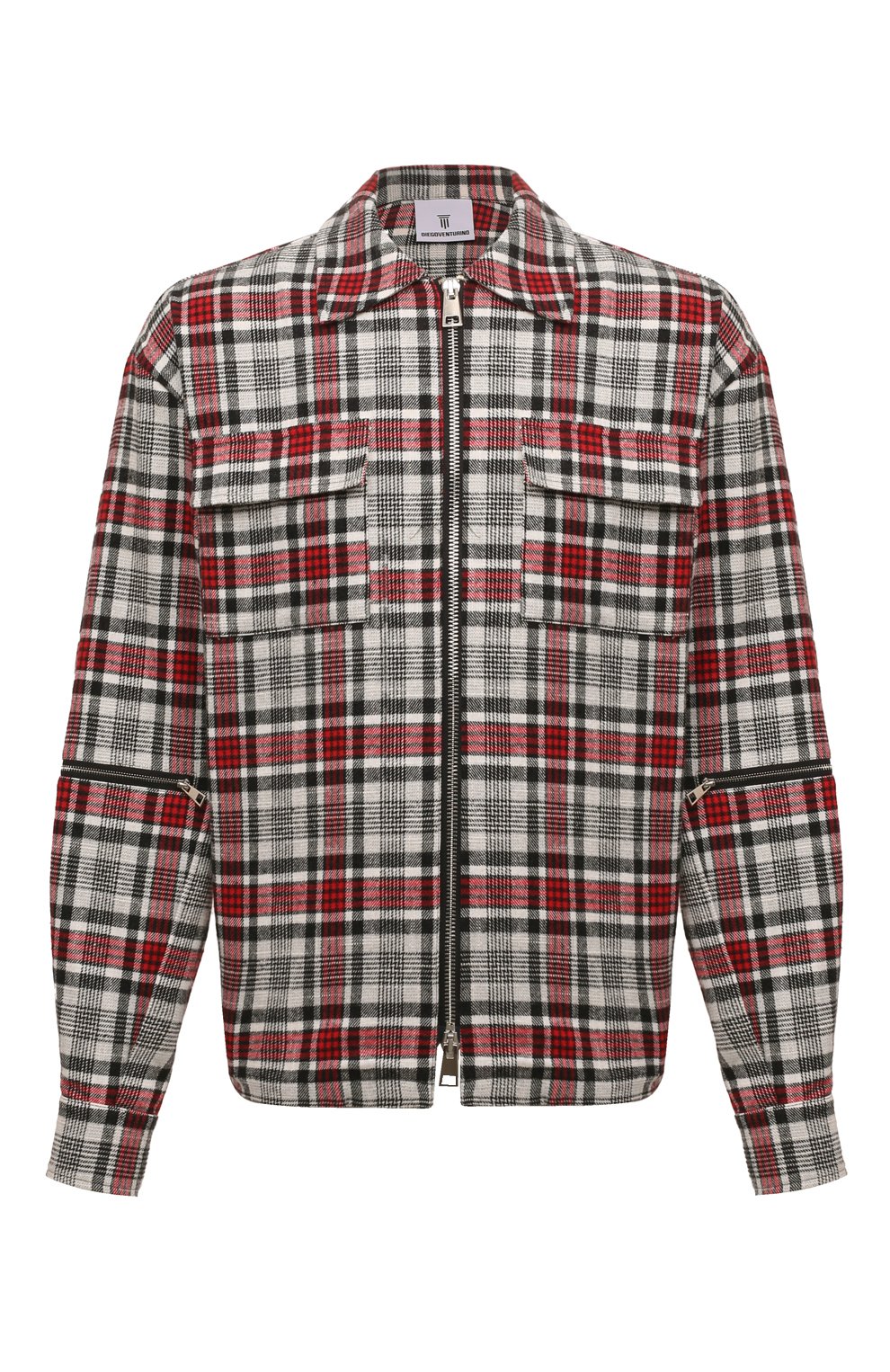 Хлопковая куртка-рубашка DIEGO VENTURINO, арт. D3W4CMCFZBWRBASIC, фото 1