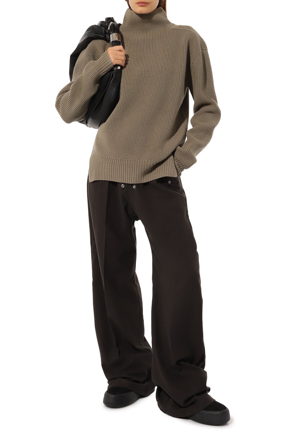 Шерстяной свитер RICK OWENS, арт. RP02D3648/KWV, фото 2