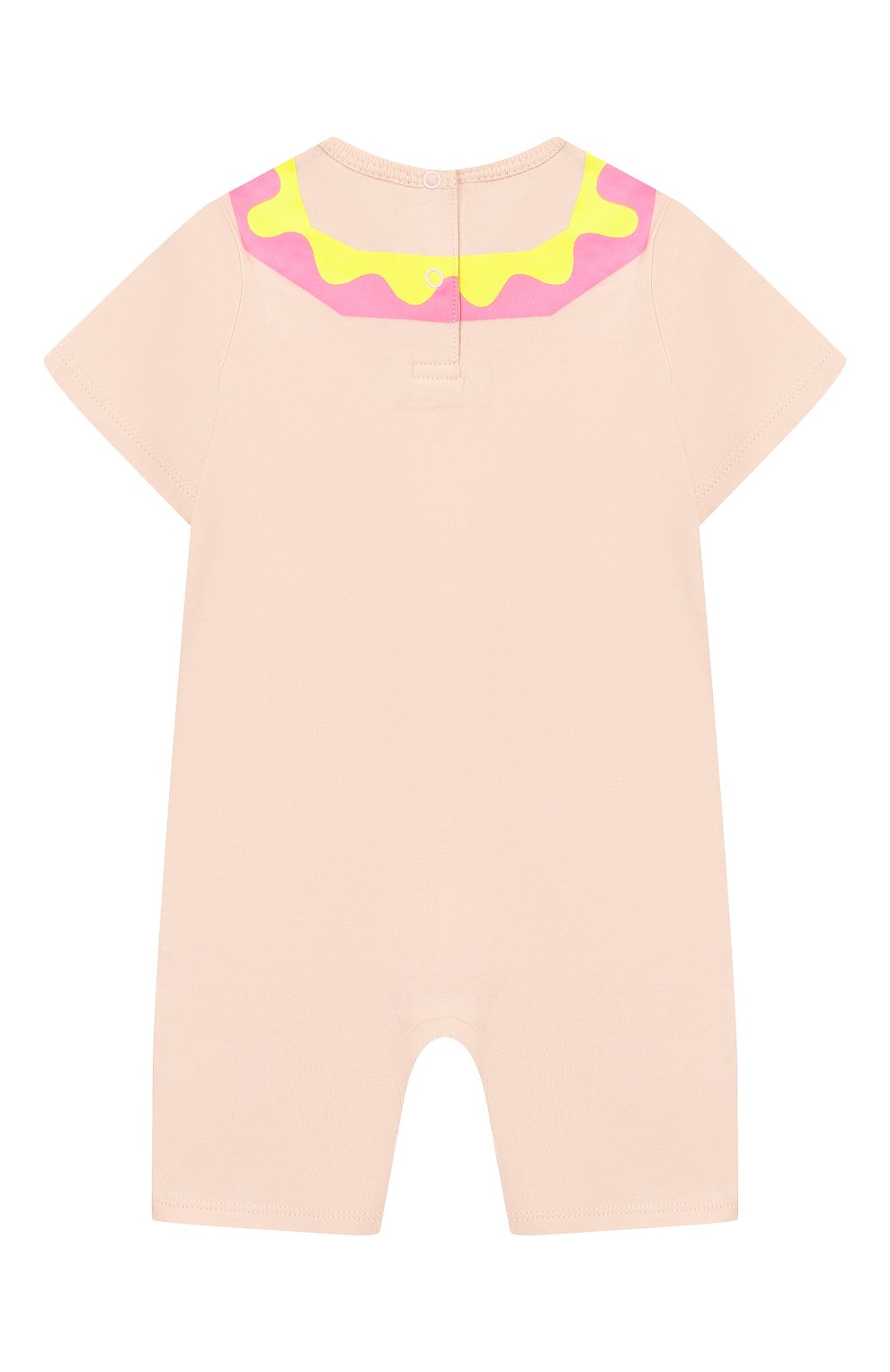 Хлопковый комбинезон STELLA MCCARTNEY розового цвета по цене 5465 руб., арт. 539997/SMJ33, фото 2 Хлопковый комбинезон STELLA MCCARTNEY, арт. 539997/SMJ33, фото 2