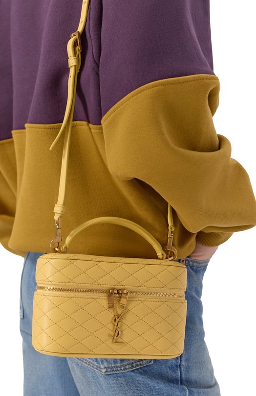 Сумка Gaby Saint Laurent 766731/1EL07_001 Жёлтый  766731/1EL07_001 Фото 2