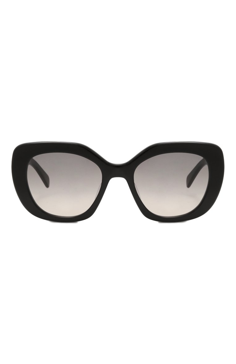 Женские солнцезащитные очки CELINE EYEWEAR черного цвета, арт. CL40226U 01F | Фото 3 (Региональные ограничения белый список (Axapta Mercury): Не проставлено; Нос: Не проставлено; Материал: Пластик; Тип очков: С/з; Оптика Гендер: оптика-женское; Очки форма: Квадратные)