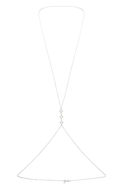 Цепочка на тело с розовым кварцем MOONKA, арт. tr-bc-qrz, фото 1