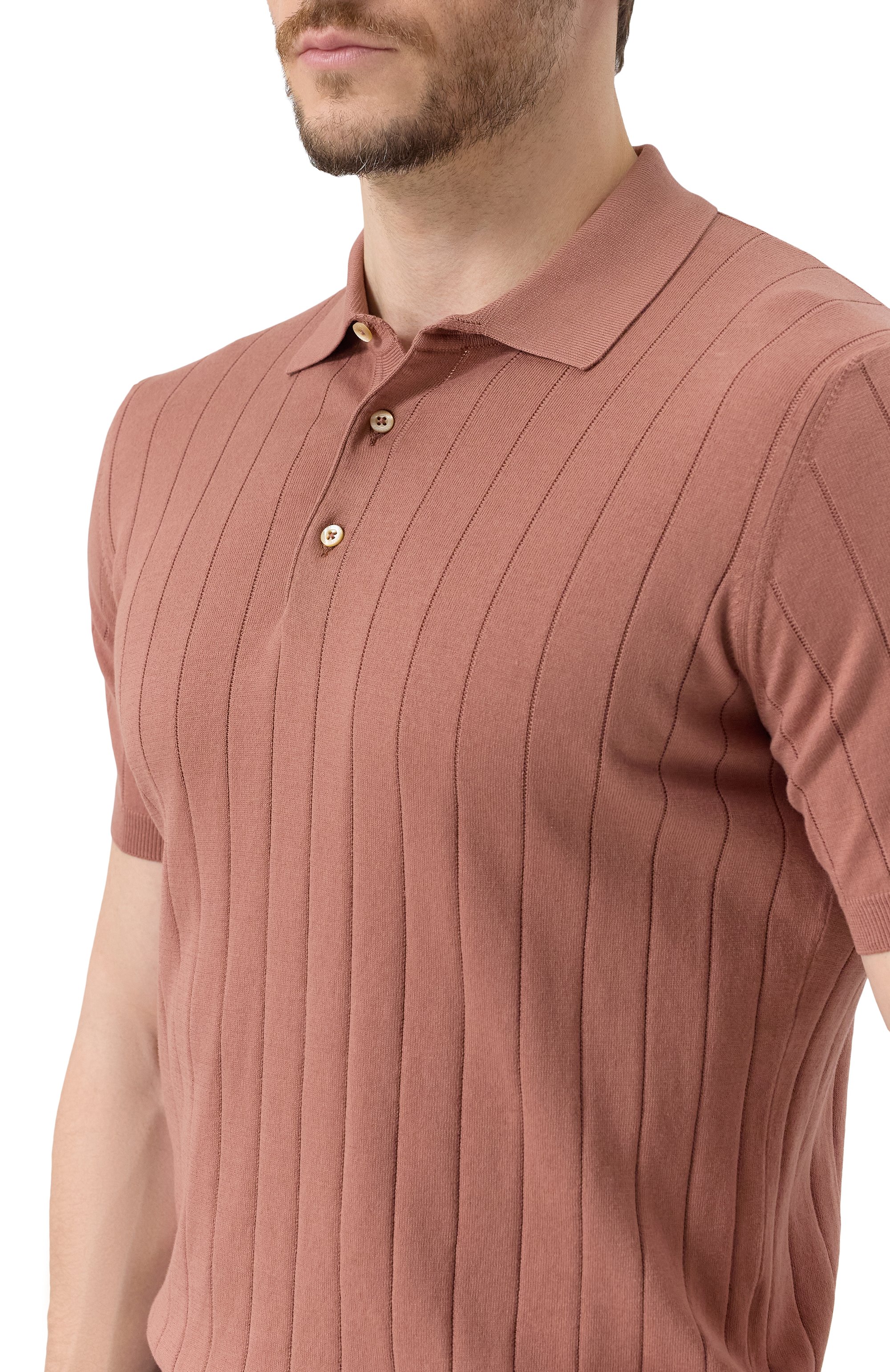 Хлопковое поло CORNELIANI, арт. 25M512-2525153, фото 5