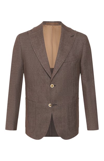 Пиджак из смеси льна и хлопка ELEVENTY, арт. A70GIAA05 TES0A043, фото 1